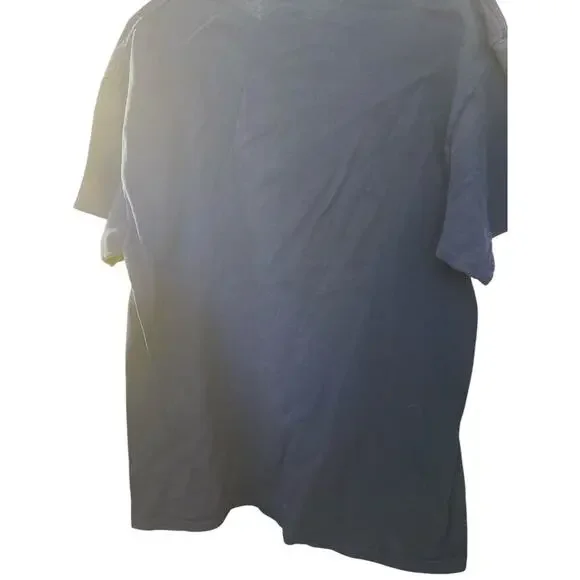 DARK BLUE SIZE LARGE NOTRE DAME TEE WITH SAYINGS - Picture 3 of 3